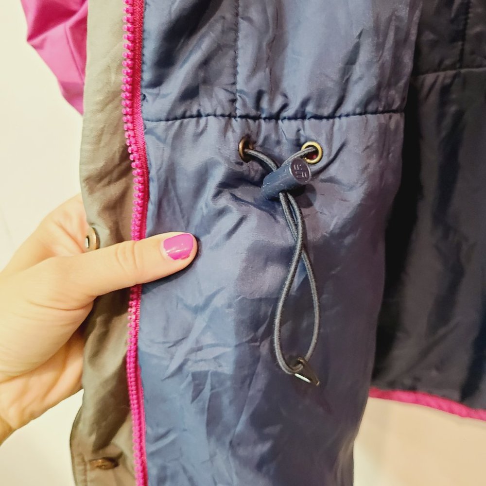 Vintage Columbia Jacket 90s Purple Blue Winter Ski Coat Womens Medium - Picture 7 of 15